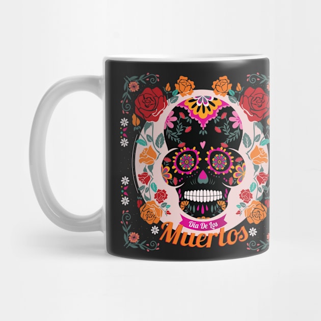 Dia De Los Muertos Sugar Skull by TheSkullArmy